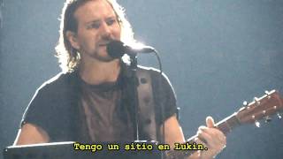 Pearl Jam - Lukin Slow - Subtitulado en español