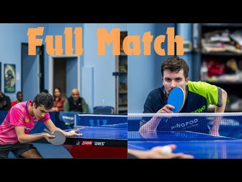 Westchester Table Tennis Center March 2025 Open Singles Finals - Lorentz, Romain vs Sareen, Aditya