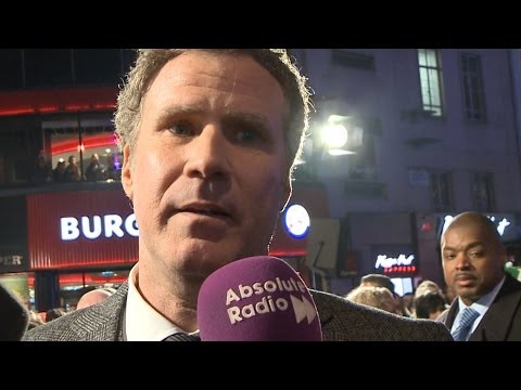 Will Ferrell (Ron Burgundy) Anchorman 2 London Premiere Interview