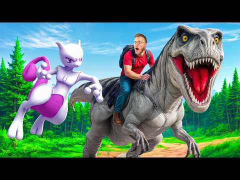 I FINALLY Tamed a T-REX in Pokémon ARK