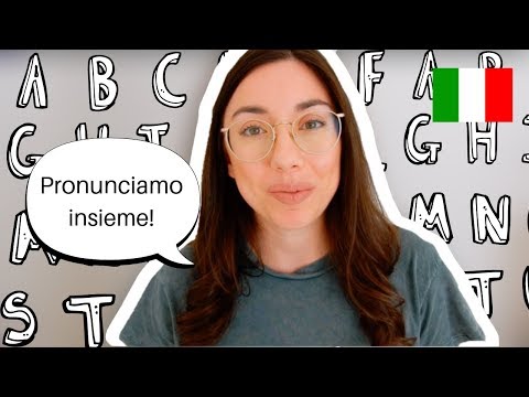 Italian Alphabet Pronunciation (basic sounds of Italian language)