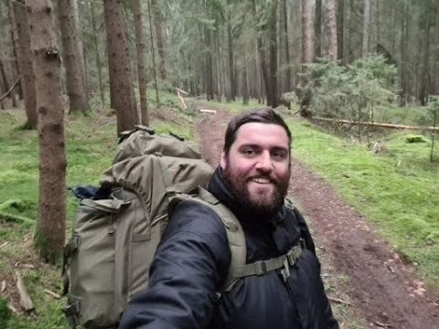 The Goldsteig (274.5 km) Part 1 - Winter Tour Day 2 - From Friedenfels to Windischeschenbach