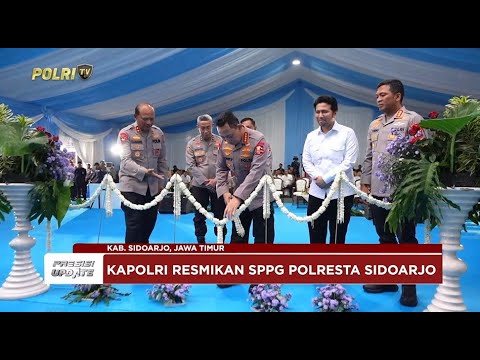 PRESISI UPDATE:  KOMITMEN DUKUNG MBG, KAPOLRI GROUNDBREAKING SPPG DI SIDOARJO 20/08/2025 (20.30)