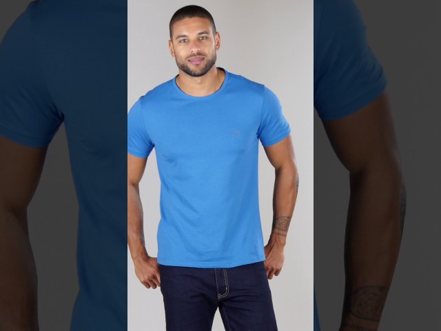 Vídeo relacionado con EMPORIO ARMANI Pack de 2 Camisetas para Hombre, Cuello Redondo, AR.Blue/Orion, M