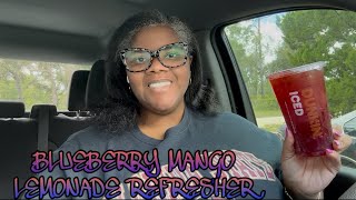 SLAYTEMBER DAY 26: DUNKIN BLUEBERRY MANGO LEMONADE REFRESHER REVIEW #THEREVIEWQUEEN #SLAYTEMBER