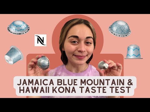 Teste de sabor Nespresso: Hawaii Kona e Jamaica Blue Mountain