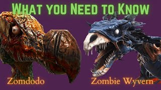 Ark Survival Evolved - Zomdodo , Zombie Wyvern : WHAT YOU NEED TO KNOW