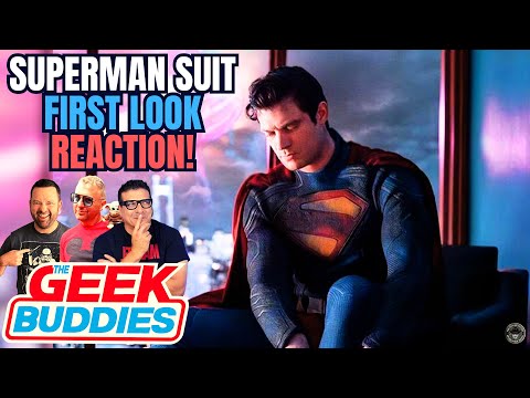 New SUPERMAN Suit REVEALED!! | JAMES GUNN | DC | THE GEEK BUDDIES