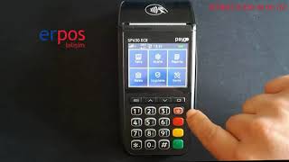 erpos Paygo SP630 ECR faturalı satış işlemi