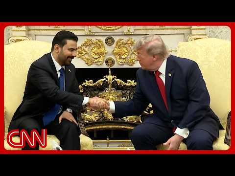 Live: Trump meets with Iraq's PM