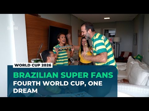 Brazilian fans gear up for their World Cup trip as football fever grips Rio