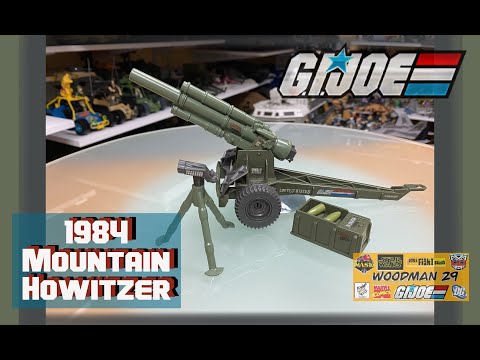 1984 G.I. Joe Mountain HOWITZER  (Battle Station 2 of 3) Review!