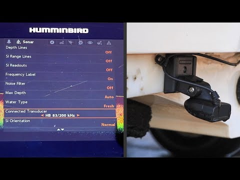 Humminbird How To Connect a New or Different Transducer