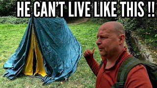 ​I Gave a Homeless Man All the Gear He Needs.