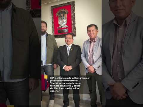 CIENCIAS DE LA COMUNICACIÓN PROMUEVE CONVERSATORIO NARRATIVA TRANSMEDIA #unjbg #tacna