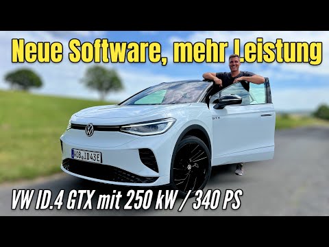 VW ID.4 GTX: Neue Software, neuer Antrieb - das bringt das Update für 2024! Test | Review