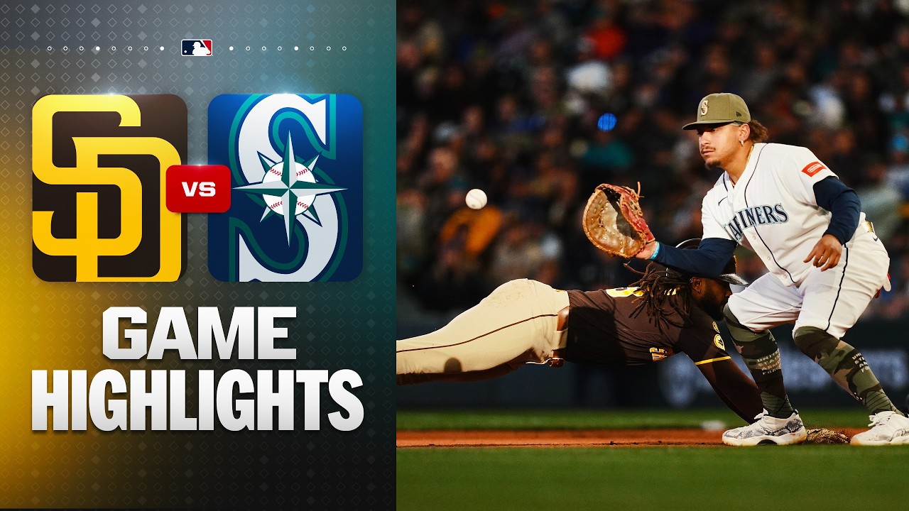 Padres vs. Mariners Game Highlights (5/16/26) | MLB Highlights