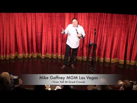 Mike Gaffney Yelling at a Great Crowd