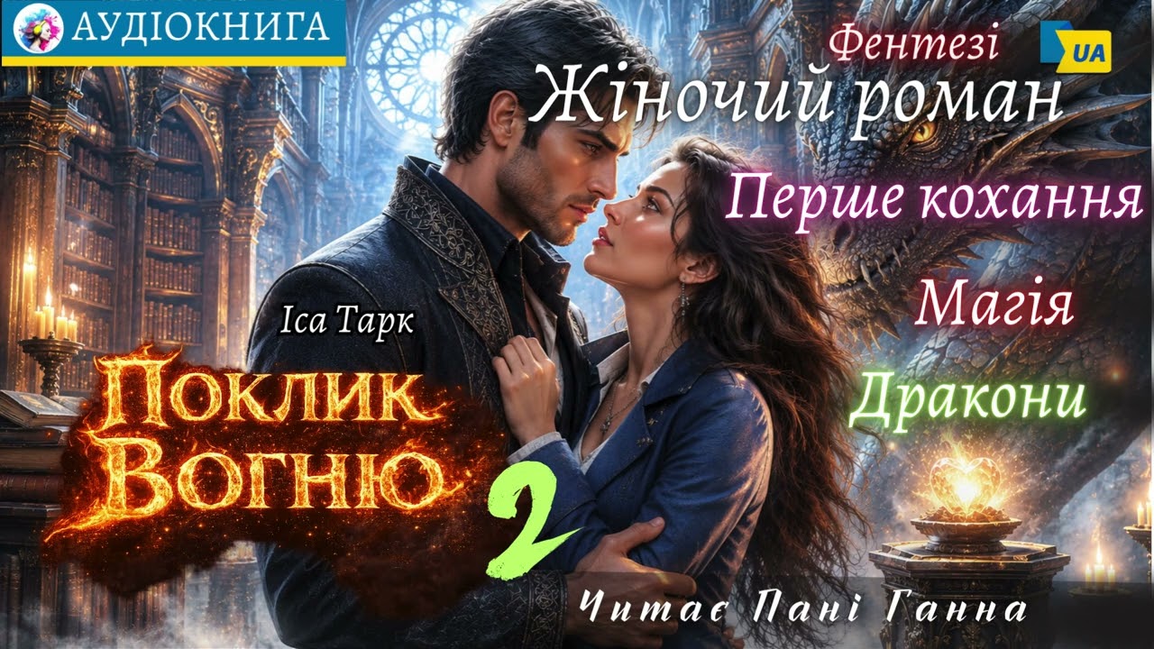 "Поклик вогню" (2) - Іса Тарк #аудіокнига #українською #українськийконтент #українськийютуб
