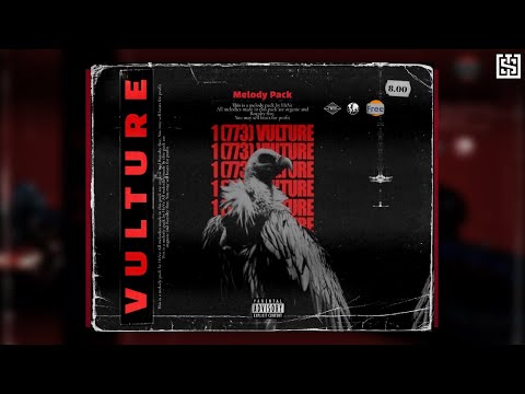 [FREE +8] LOOP KIT / SAMPLE PACK 2021 - "VULTURE" (Dark, Cubeatz, Pvlace, Pyrex Whippa)