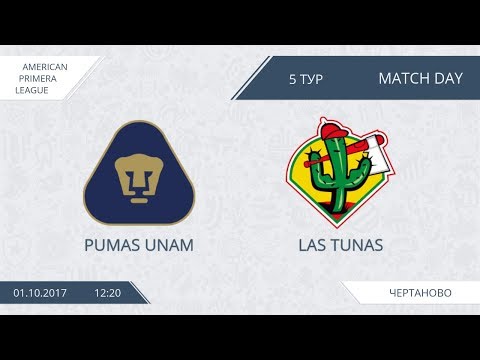 AFL17. America. Day 5. Pumas UNAM - FC Las Tunas