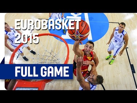 Estonia v Belgium - Group D - Full Game - Eurobasket 2015