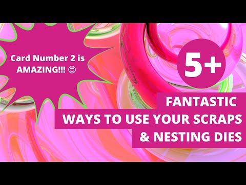 😱 5+ WAYS 😱 to use Your SCRAPS! Number 2 is AMAZING!!!