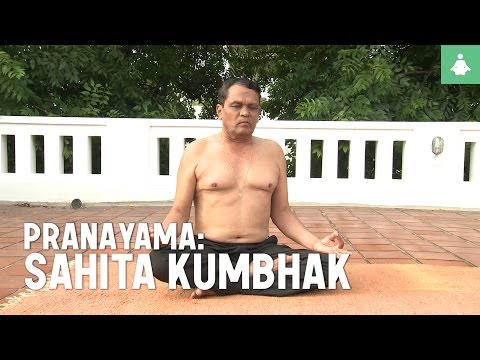 Learn the techniques of Pranayama: Sahita kumbhak