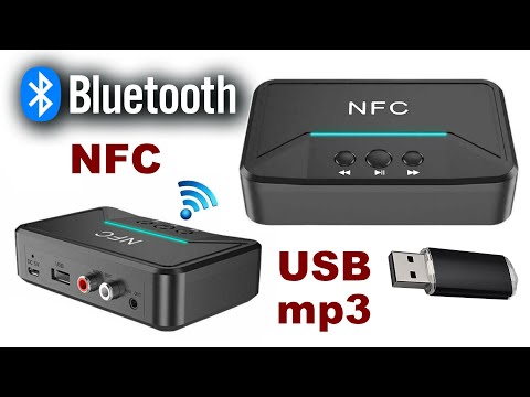 Bluetooth приемник с NFC и USB mp3 плеер.