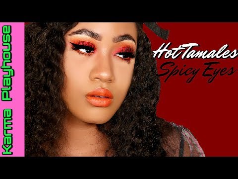 HOT TAMALE SPICY EYES Summer MAKEUP TUTORIAL Miesha Michelle KARMA PLAYHOUSE