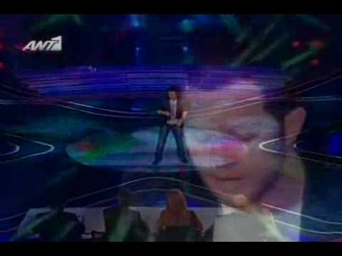 X factor 2009 greece STAVROS Live Show 8