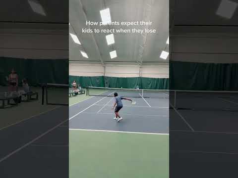 How parents expect their kids to react when they lose