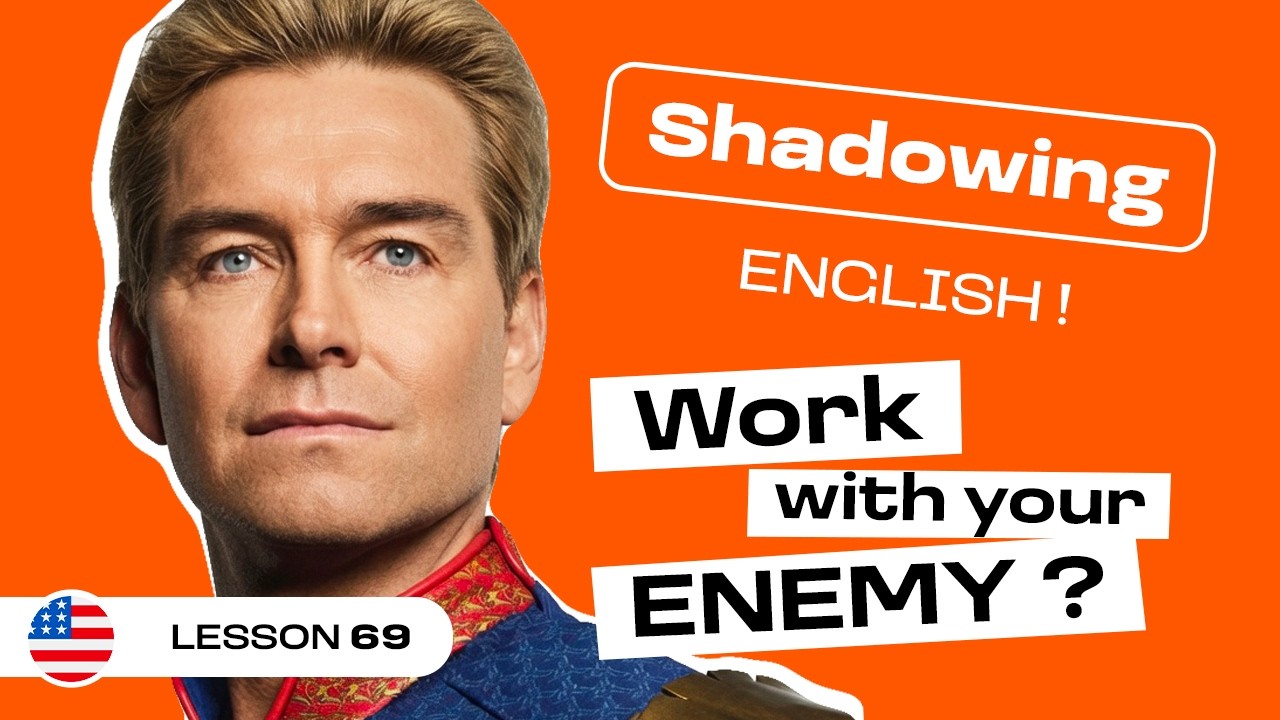 Shadowing English | THE BOYS: A Dangerous Negotiation (Lesson #69)
