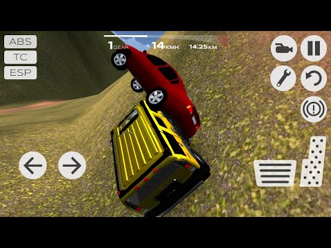 Yellow SUV!! Extreme SUV Driving Simulator..Android Game Play