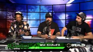 BREAL.TV | Dr Greenthumb Show - Wiz Khalifa Interview with B-Real (Part 1 of 4)