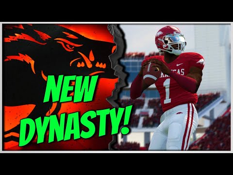 New Season! | College Football Revamped | NCAA 14 | Arkansas Dynasty | Ep. 1