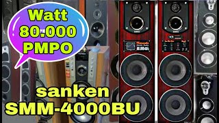 Download lagu Review Speaker aktif SANKEN SMM 4000BU 80.000 watt PMPO mp3