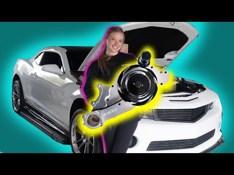Installing MEZIERE Electric Water Pump on the CAMARO!!