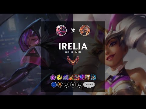 Irelia Mid vs Qiyana - EUW Grandmaster Patch 12.12