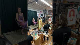 These Artists Battle to Paint this Model in 90 Minutes #painting #drawing