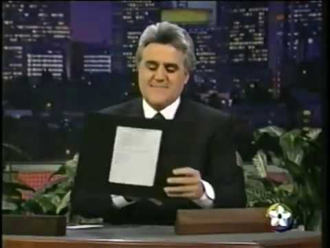 Jay Leno Best of Headlines Part 3