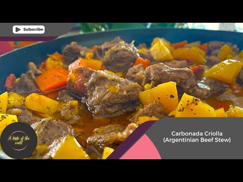 Deliciosa Carbonada Criolla (Ensopado de Carne Argentino)