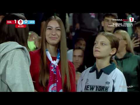 GOOOL! Oțelul - Univ. Craiova 1-0. Lovitură în finalul primei reprize! Lameira deschide scorul