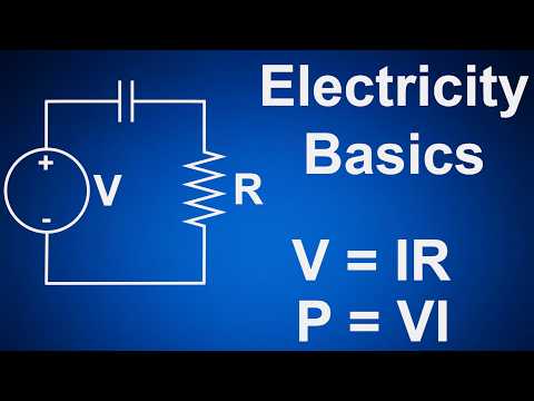 ELECTRICITY FOR BEGINNERS | CHAPTER 1: BASICS - Voltage, Current, Power | ELECTRICAL ENGINEERING