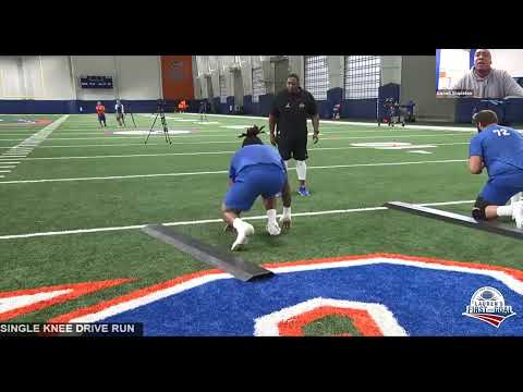 Florida OL coach Darnell Stapleton - Zone Run Game Fundamentals