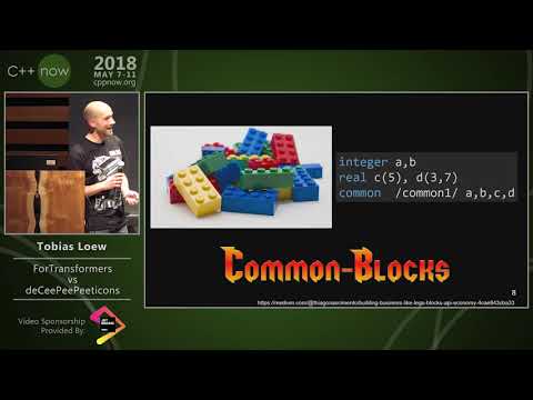 C++Now 2018: Tobias Loew “ForTransformers vs deCeePeePeeticons”