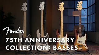 Video thumbnail for The Fender 75th Anniversary Collection: Basses | Fender by Fender