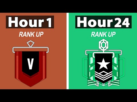 I Played R6 Console Solo Q Ranked for 24 Hours Straight