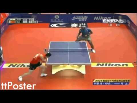 Olympic Qualification 2012: Ma Long-Achanta Sharath Kamal