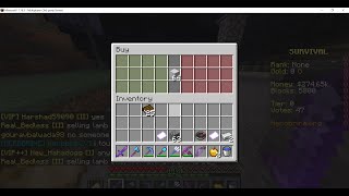 how to sell and buy in auction house in herobrine.org.server(